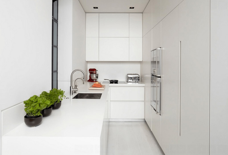 کابینت آشپزخانه کوچک هایگلاس